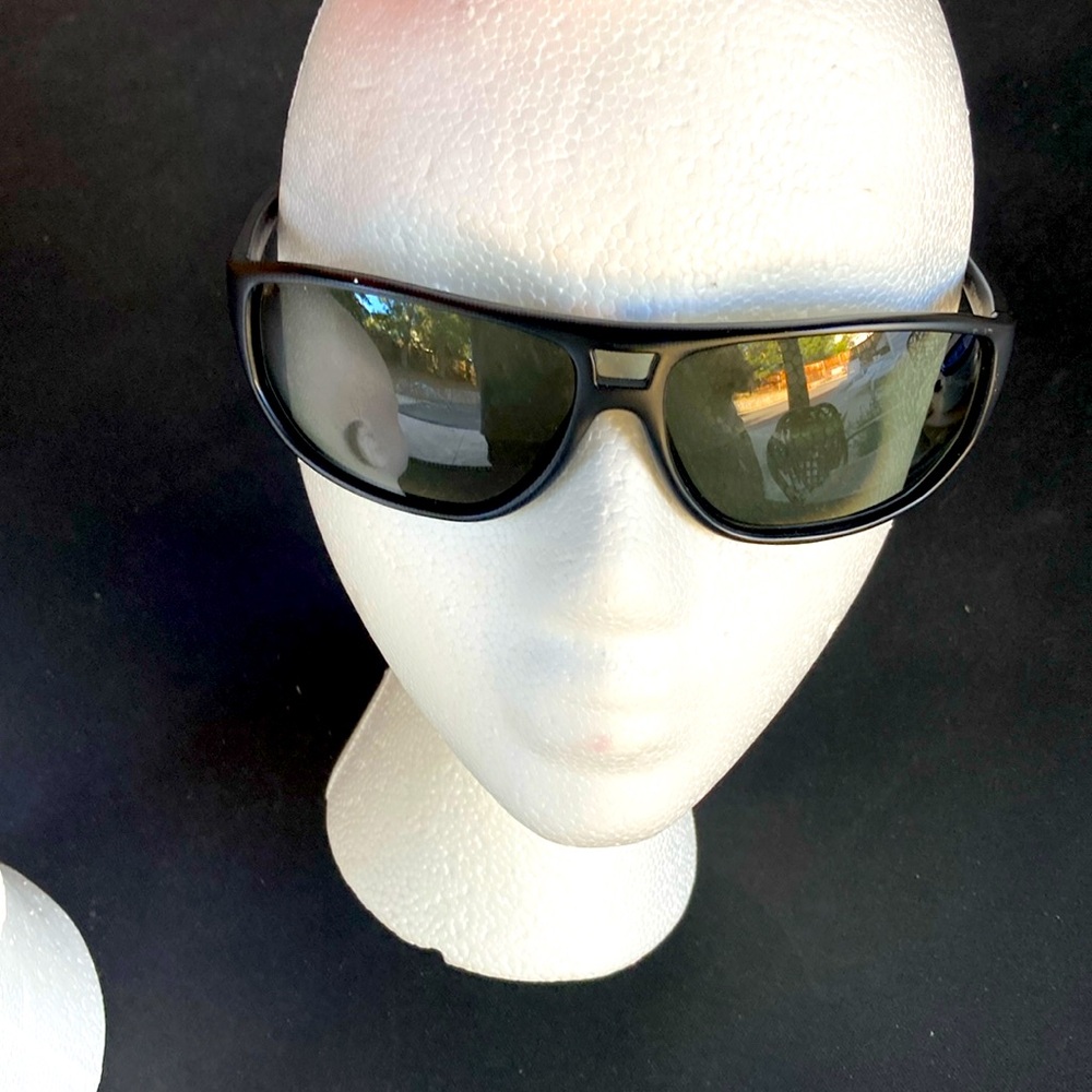 Sunbelt 183p clubhouse unisex wrap matte blk sunglasses